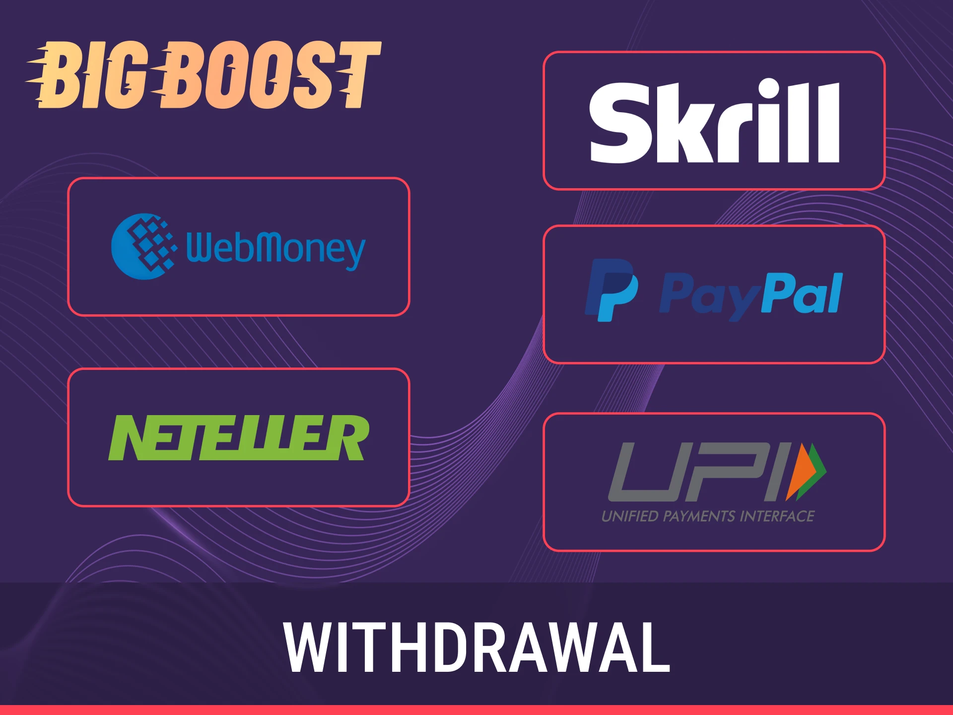 Cash out your Big Baazi Affiliate profits using reliable payment methods.