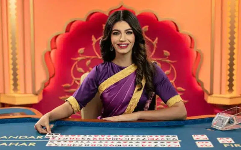 Place your bets on the classic Andar Bahar at Big Baazi.