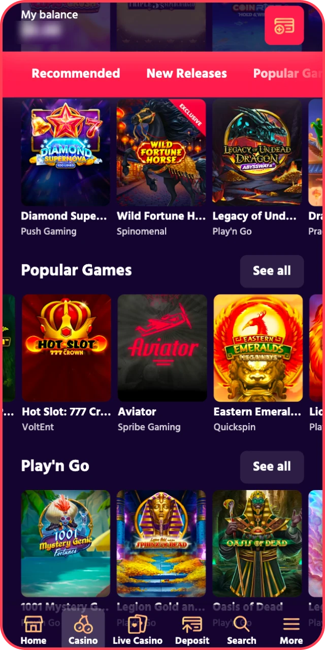 Find and launch the Big Baazi Aviator crash game in the lobby.