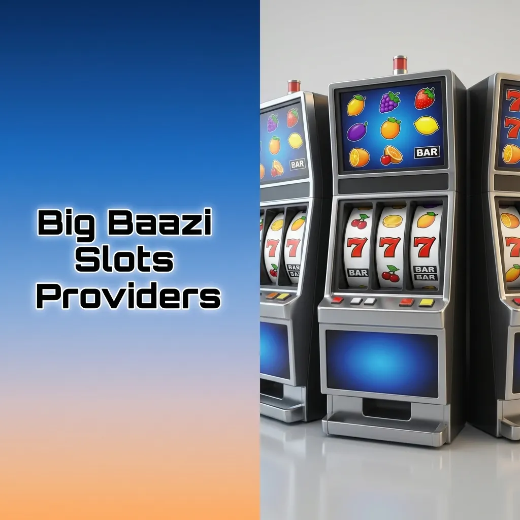 Big Baazi slots from 50+ certified providers including Pragmatic Play, NetEnt, Microgaming, and Playtech with 2000+ games