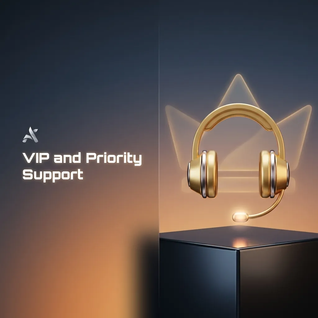VIP players get dedicated support, faster responses, account managers, and priority service based on activity thresholds.