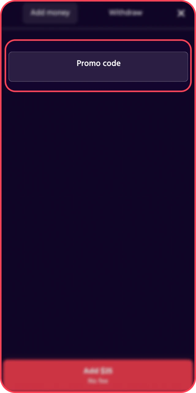 Apply a secret code to use your Big Baazi Bonuses for gaming.