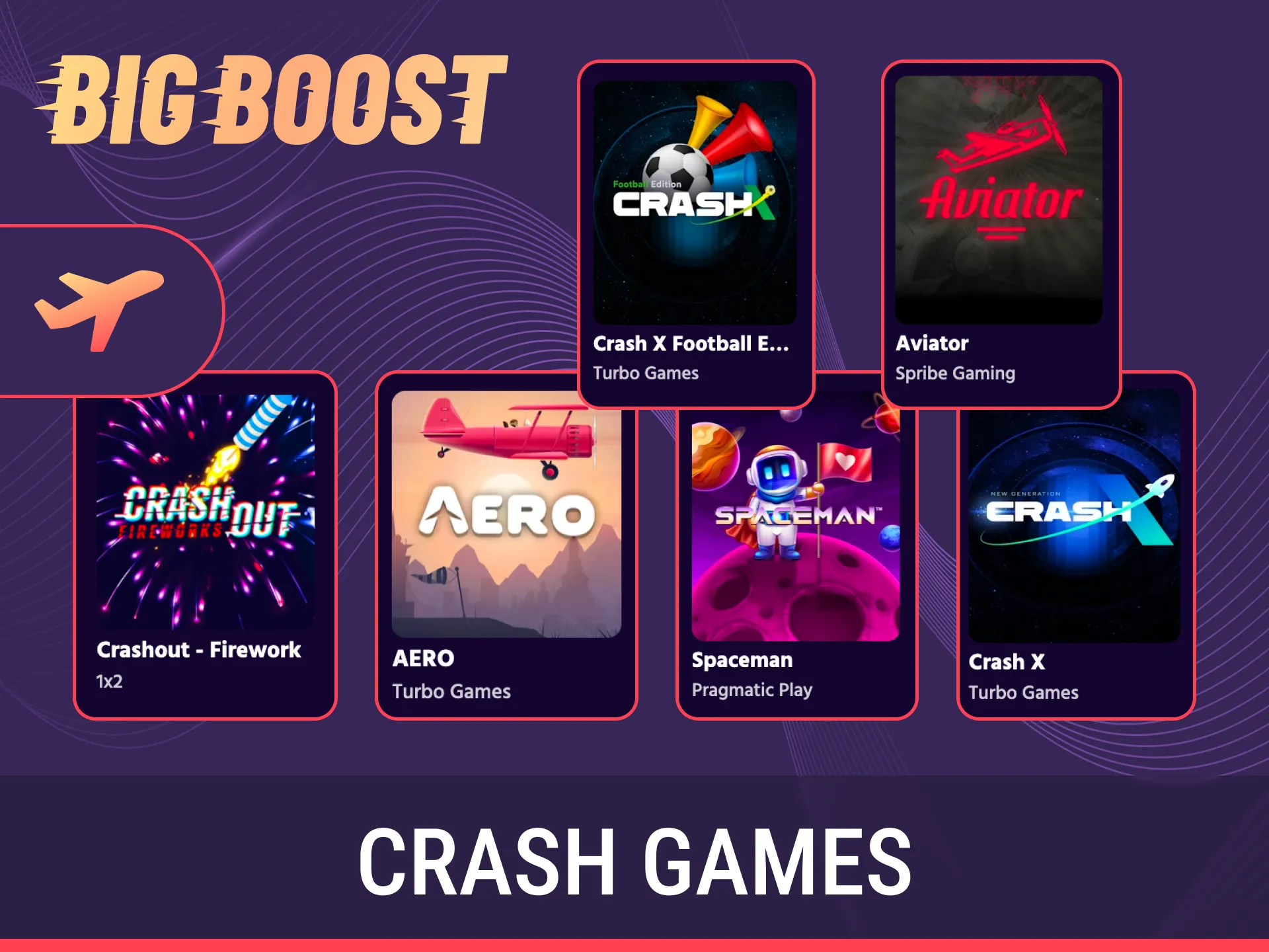 Play fast-paced Big Baazi Casino crash games for instant cash rewards.