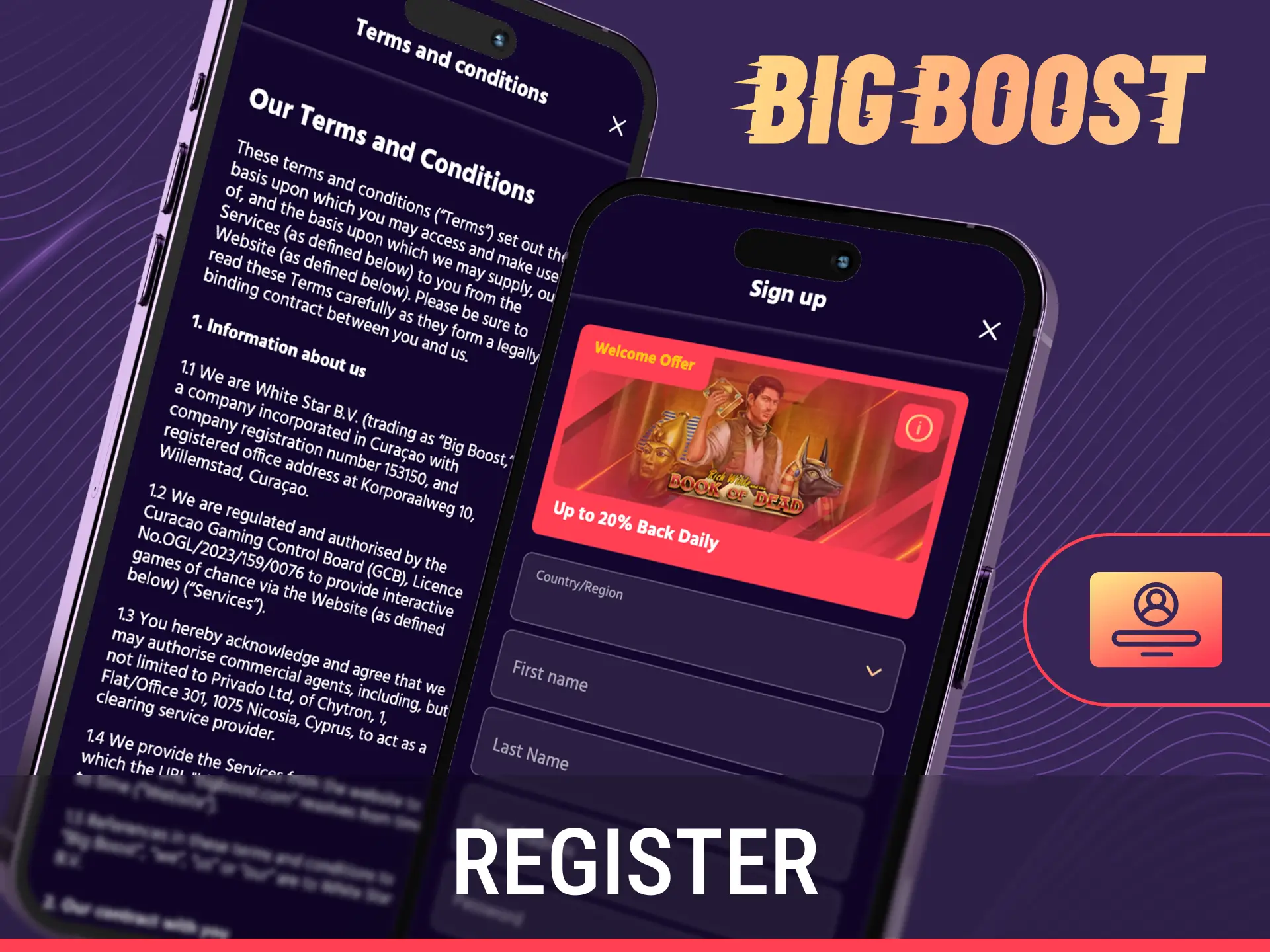 Complete your Big Baazi App registration to access all mobile betting features instantly.
