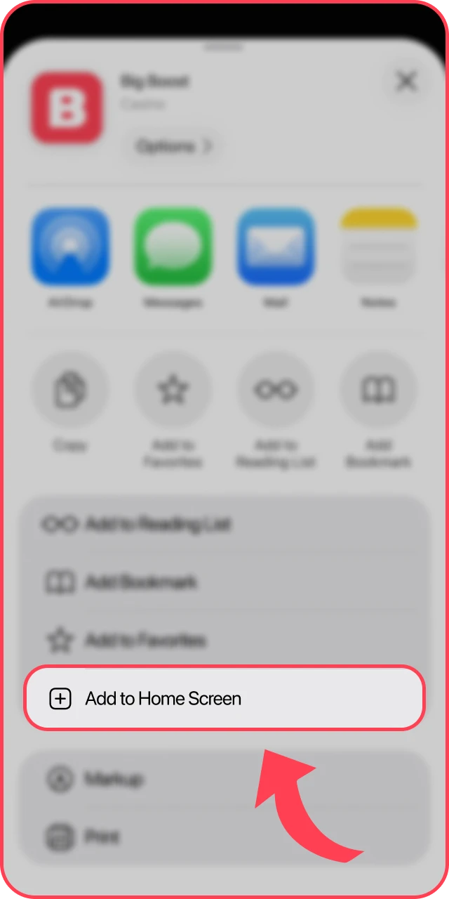 Access the Big Baazi App for iOS directly from your home screen and start playing.