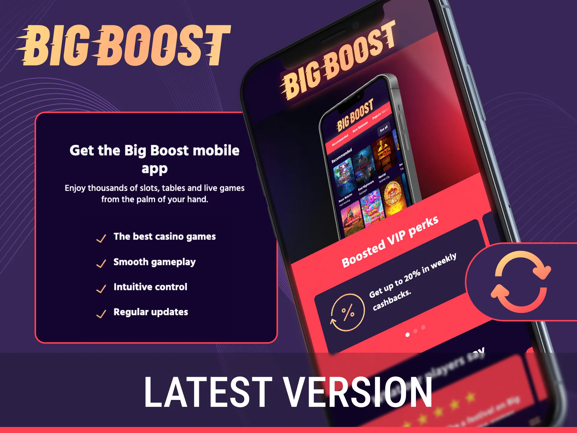 Update the Big Baazi App to the newest version for stable performance and new features.