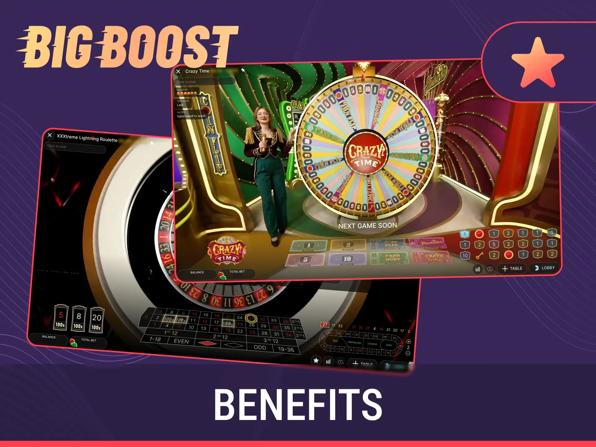 Discover the main advantages of playing at the official Big Baazi Live Casino.