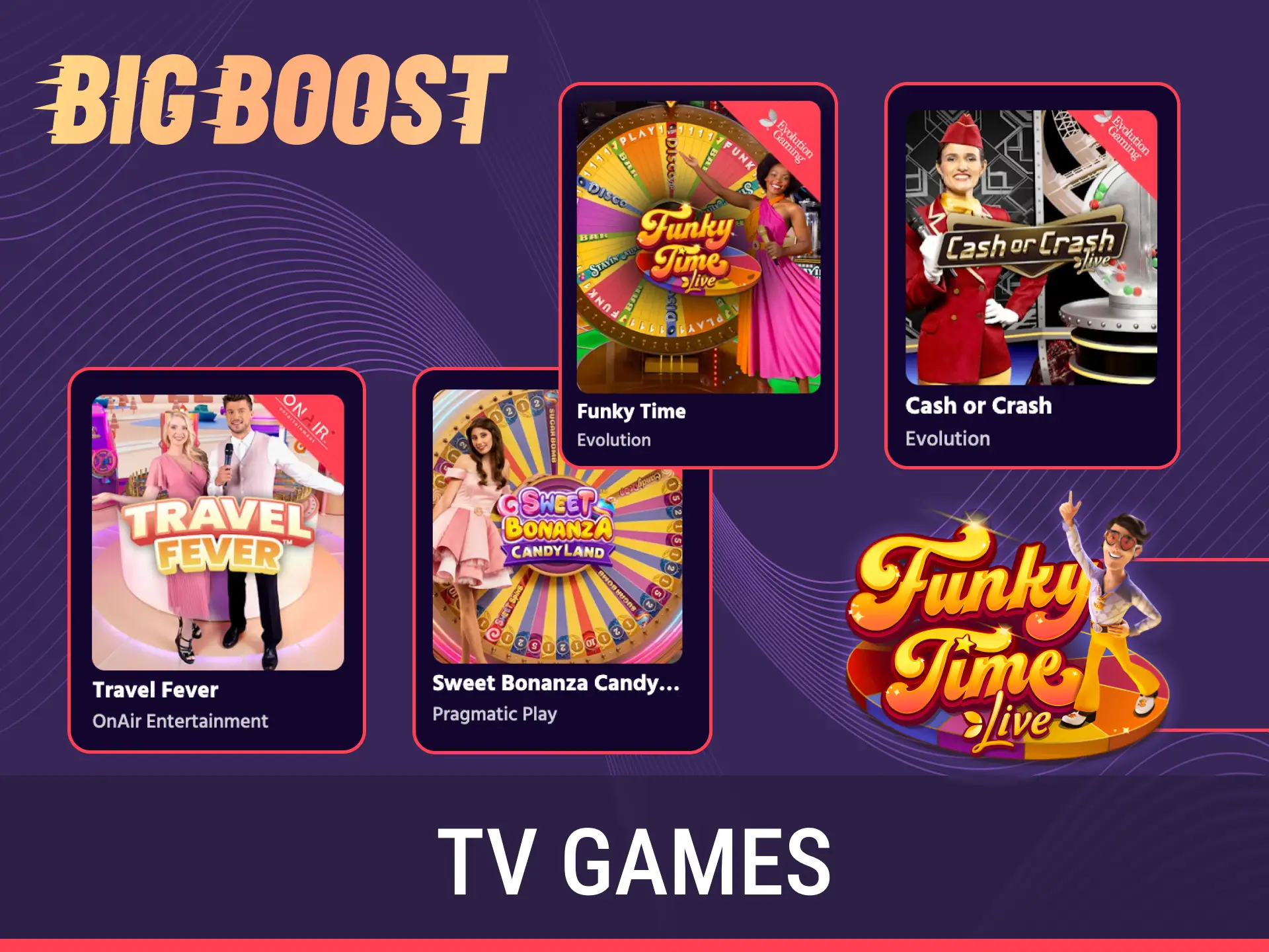 Enjoy unique entertainment with Big Baazi Live Casino TV Games in India.