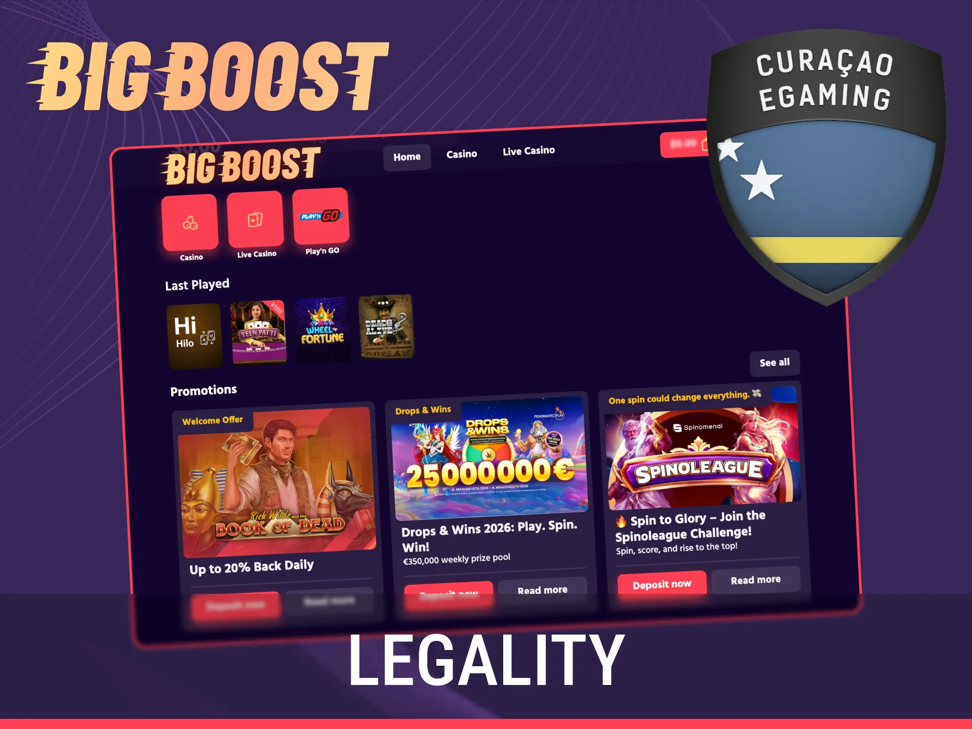 Learn about the legality and safety of Big Baazi casino in India.