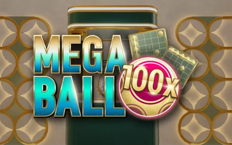 Win big multipliers in the Mega Ball game at Big Baazi Live Casino.