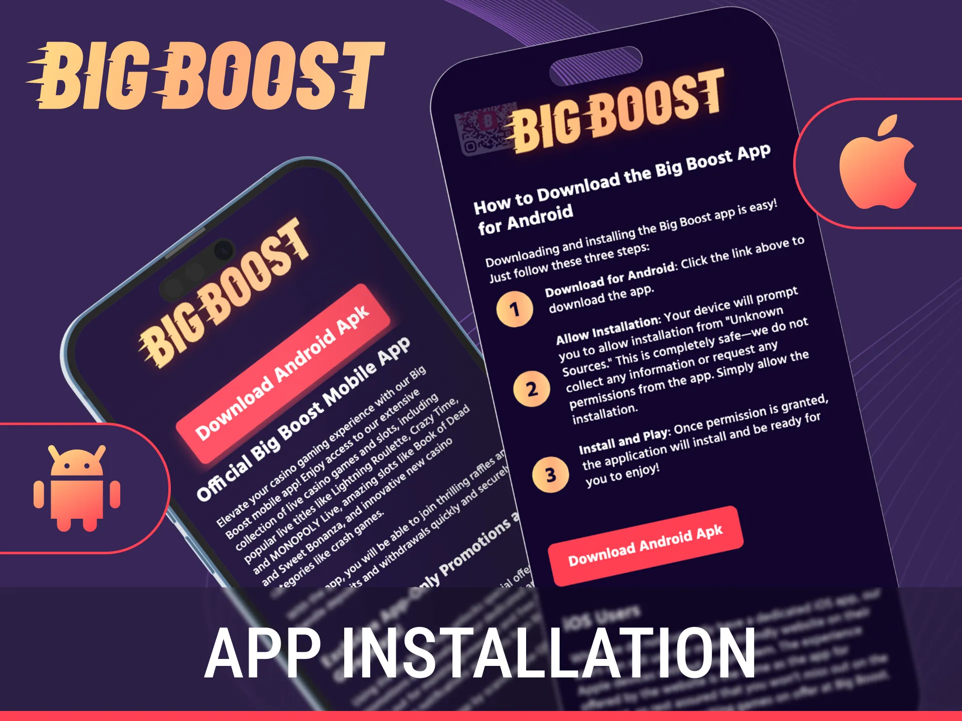 Follow the easy Big Baazi Slots installation guide for your mobile device.