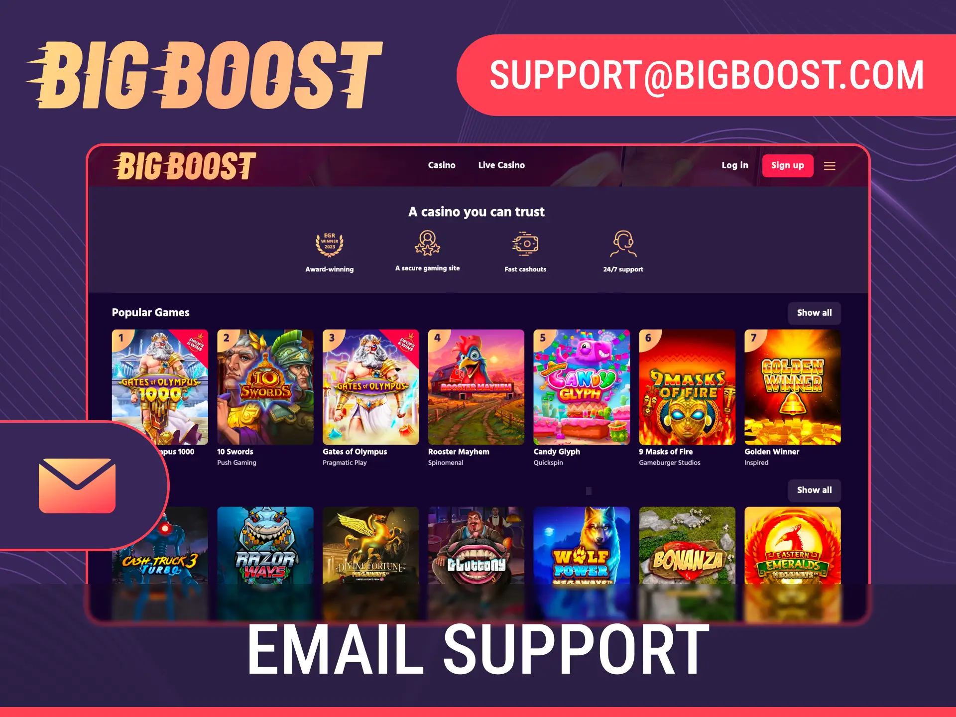 Send a message to Big Baazi Contacts via email for detailed assistance.