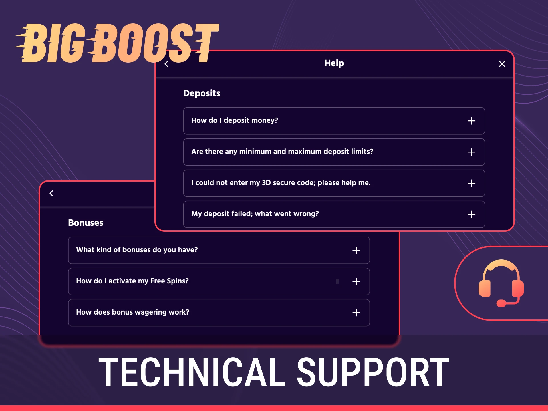 Contact Big Baazi Contacts technical team to resolve any site performance problems.