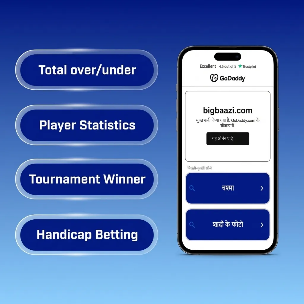 Big Baazi app betting options including single, accumulator, system, chain, and live betting strategies